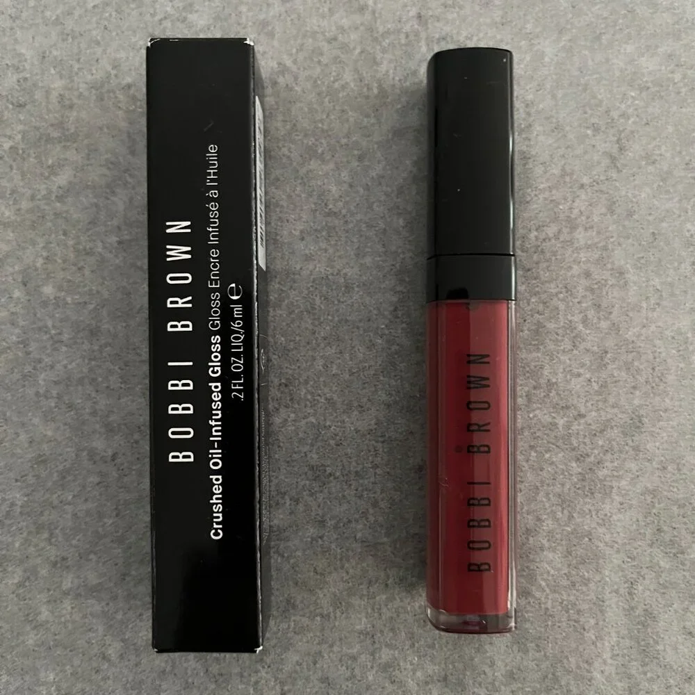 Bobbi Brown Crushed Oil-Infused Lip Gloss in Slow Jam, New Full Size